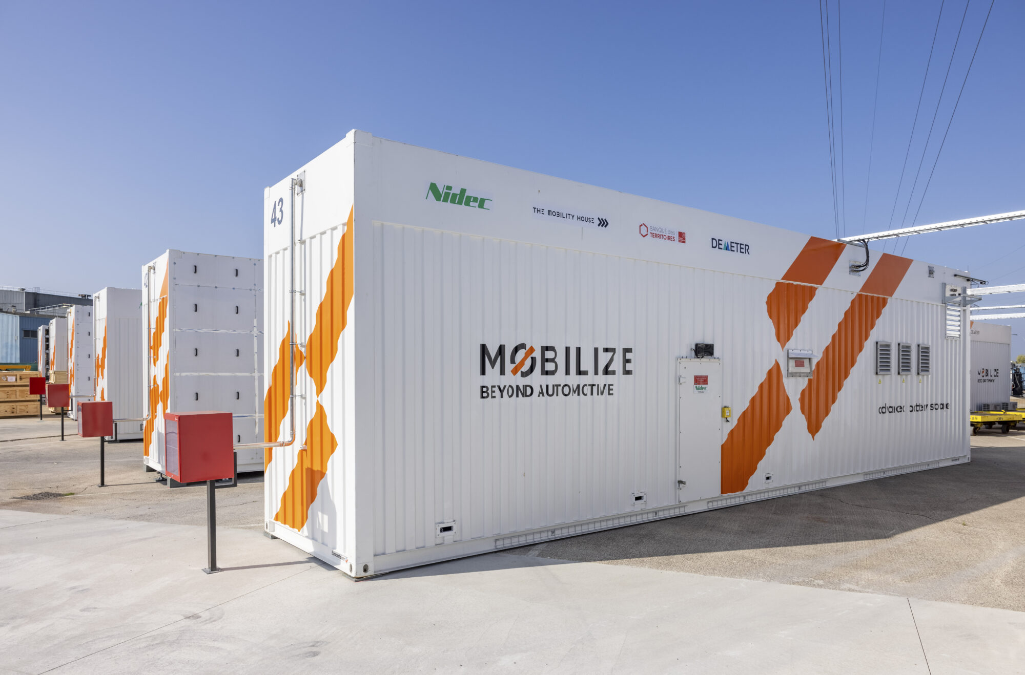 2021- Mobilize Advanced Battery Storage - Flins